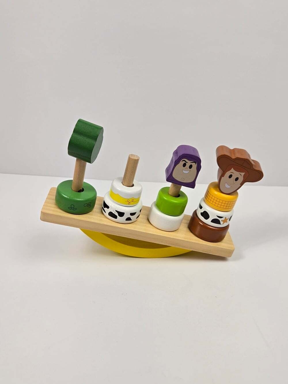 Disney Pixar Toy Story Wooden Balance Blocks Just Play Jessie Buzz Kids Toy